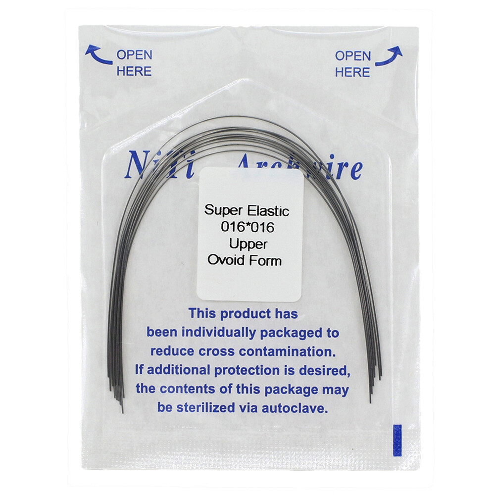 arcos de ortodoncia Orthodontic Arch Wire NiTi Stainless Steel Acero Inoxidable