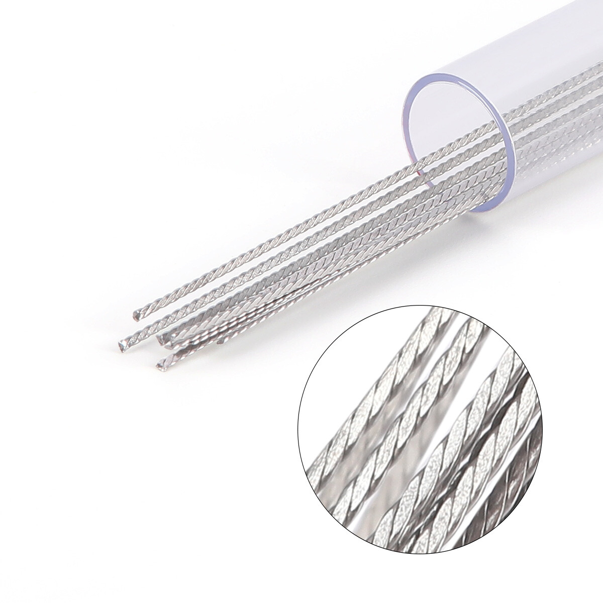 10Pcs/1Pack Dental Ortho Lingual Retainer Wire Stainless Steel Flat Twist Wires