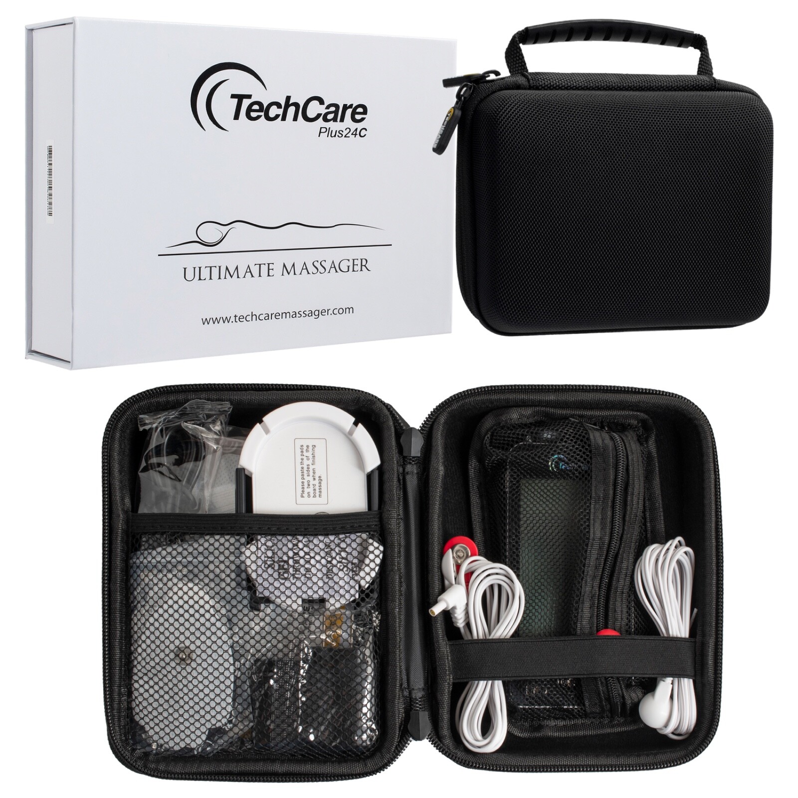 Rechargeable Tens EMS Unit Massager Muscle Stimulator Dual Channel Rechargeable