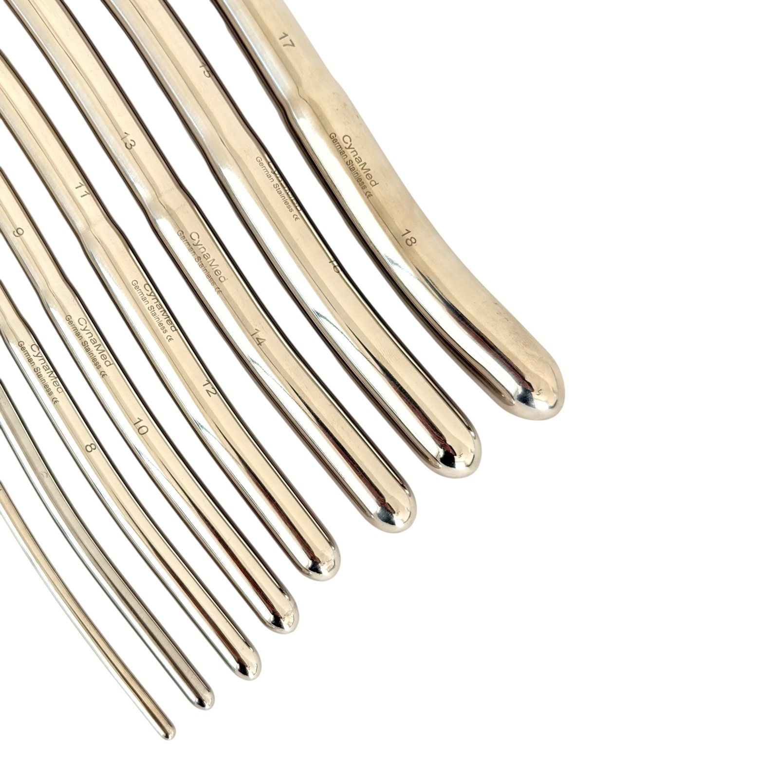 CYNAMED USA PREMIUM 8 HEGAR DILATOR SOUNDS SET 7.5″GYNO SURGICAL INSTRUMENTS