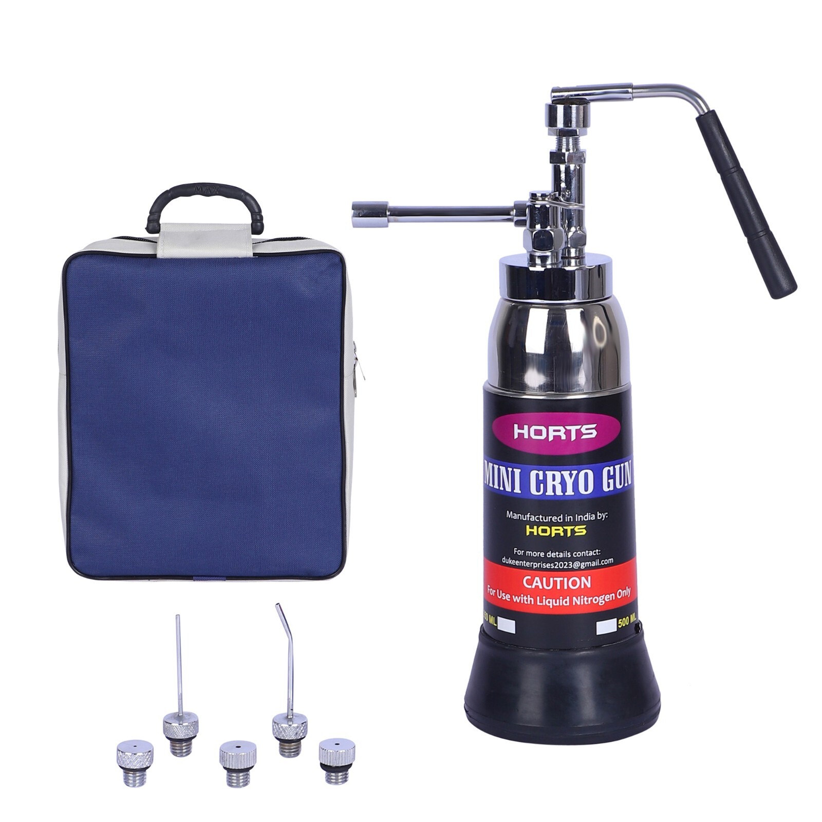 Mini Cryo Can 500 ml Liquid Nitrogen Container Spray Can For Dermatology Cryopro