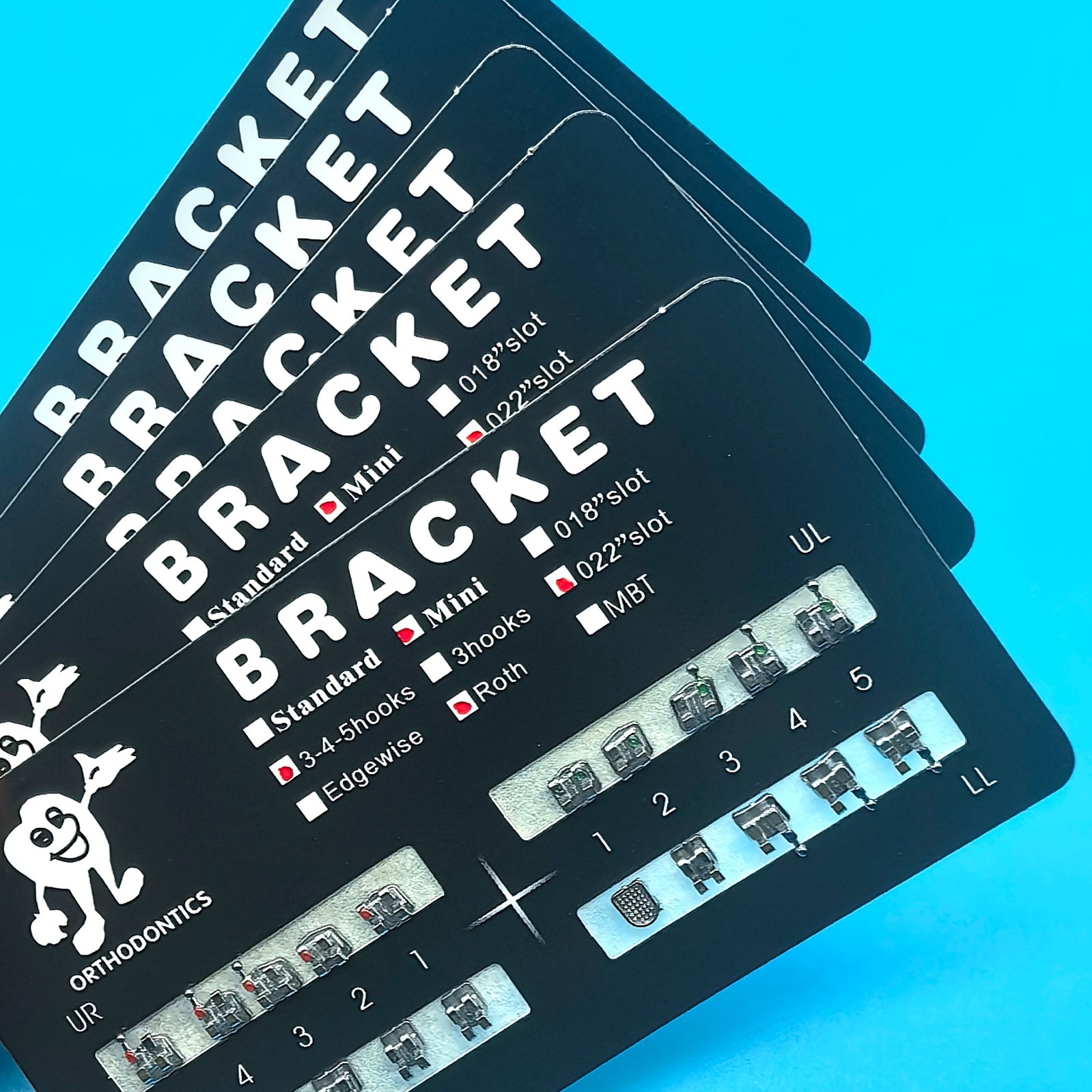 20pc/Kit Dental Orthodontic Bracket Braces Teeth Alignment Straightening Roth