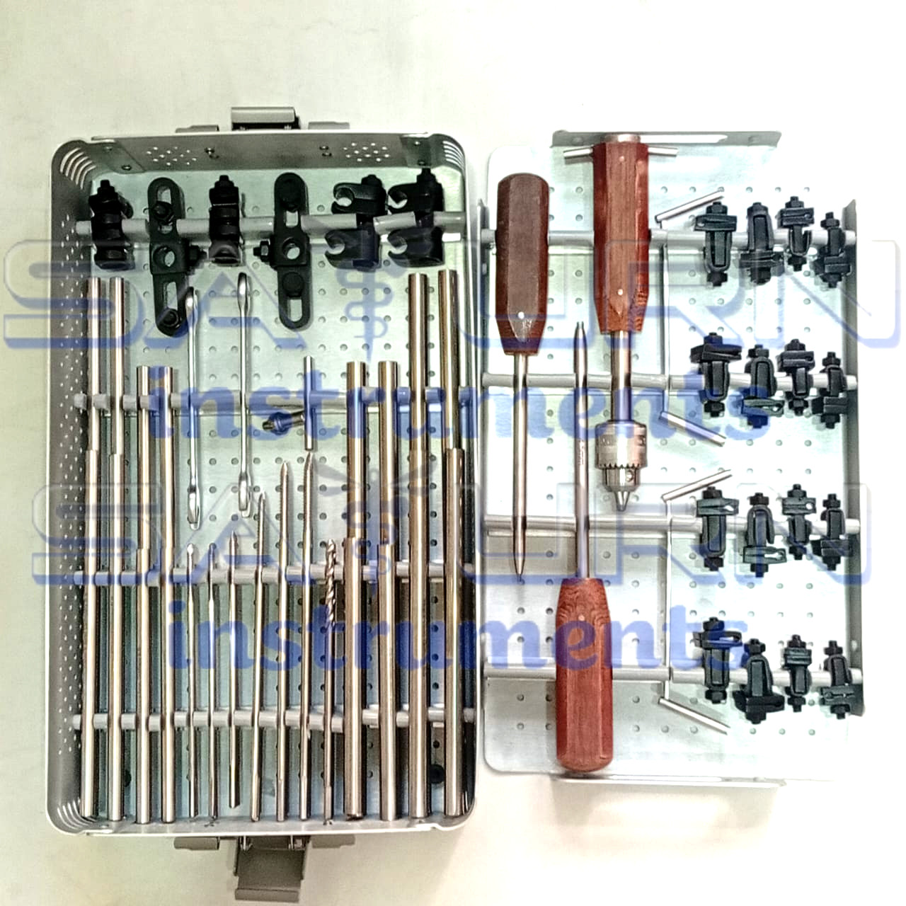 External Fixator 3.5mm-5.0mm orthopedic complete instruments set By Saturn