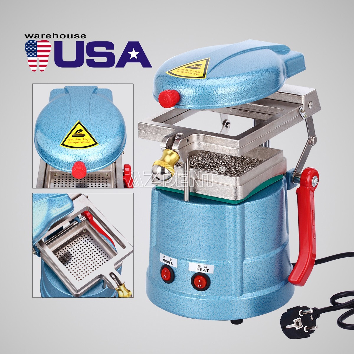 Dental Vacuum Forming Molding Machine Vacuum Former Thermoforming JT-18 110V