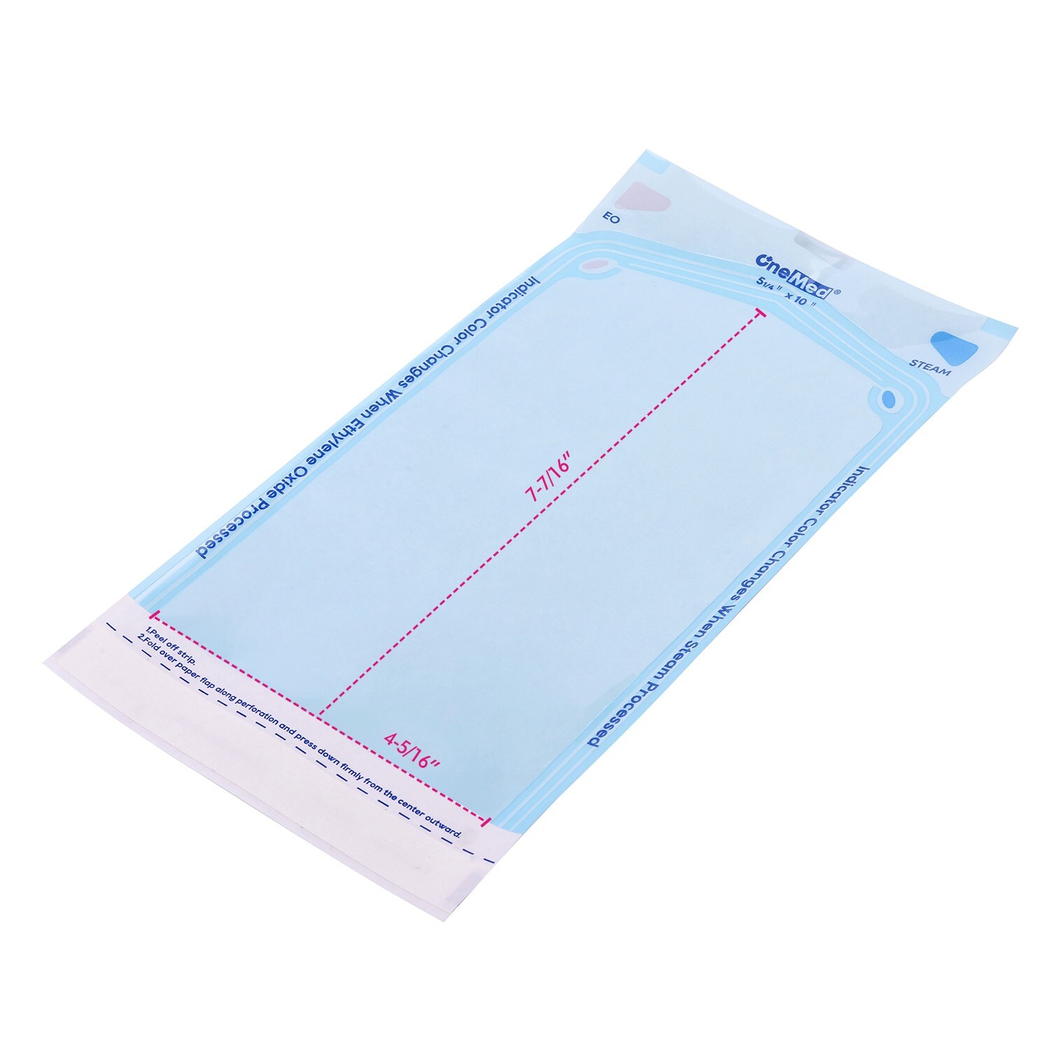 2000(10 Boxes) 5.25″x10″ Dental Sterilization Pouches Sterilizer Autoclave Bags