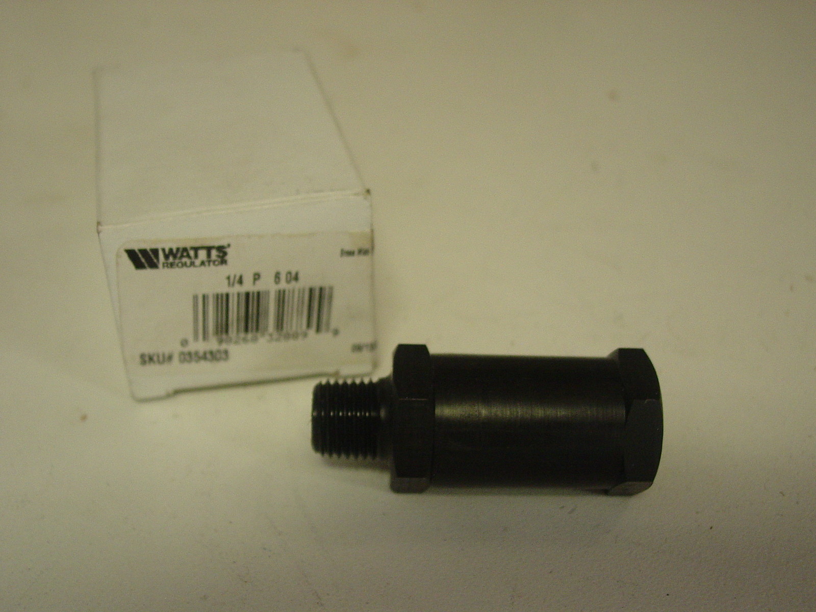WATTS P6-04 1/4″ CHECK VALVE COLE PARMER 98675-01 .5 PSI BREAK 1/4 NPTF- NPTM