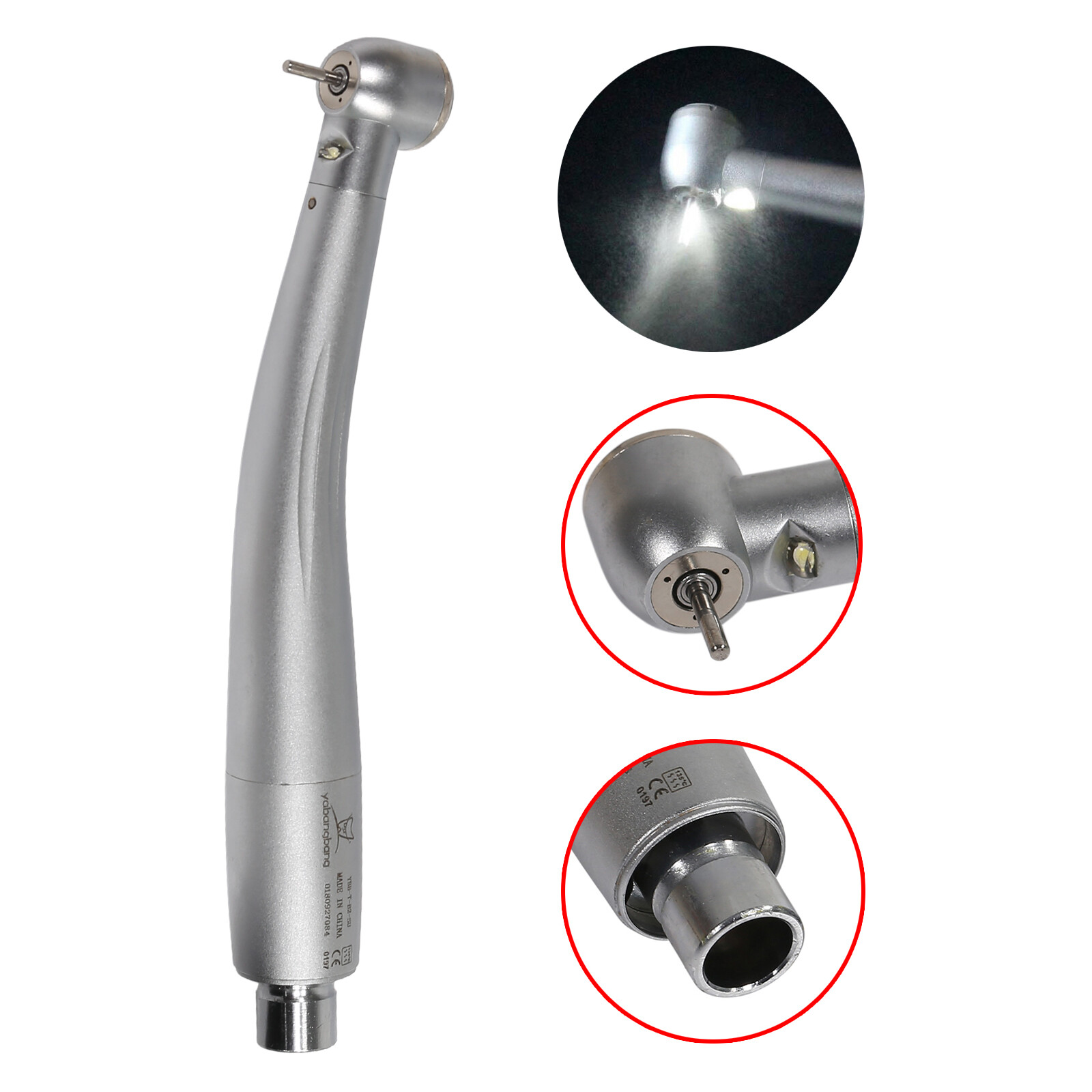 Large Torque Dental High Speed Handpiece LED E-genaerator For NSK Coupler 1-10X