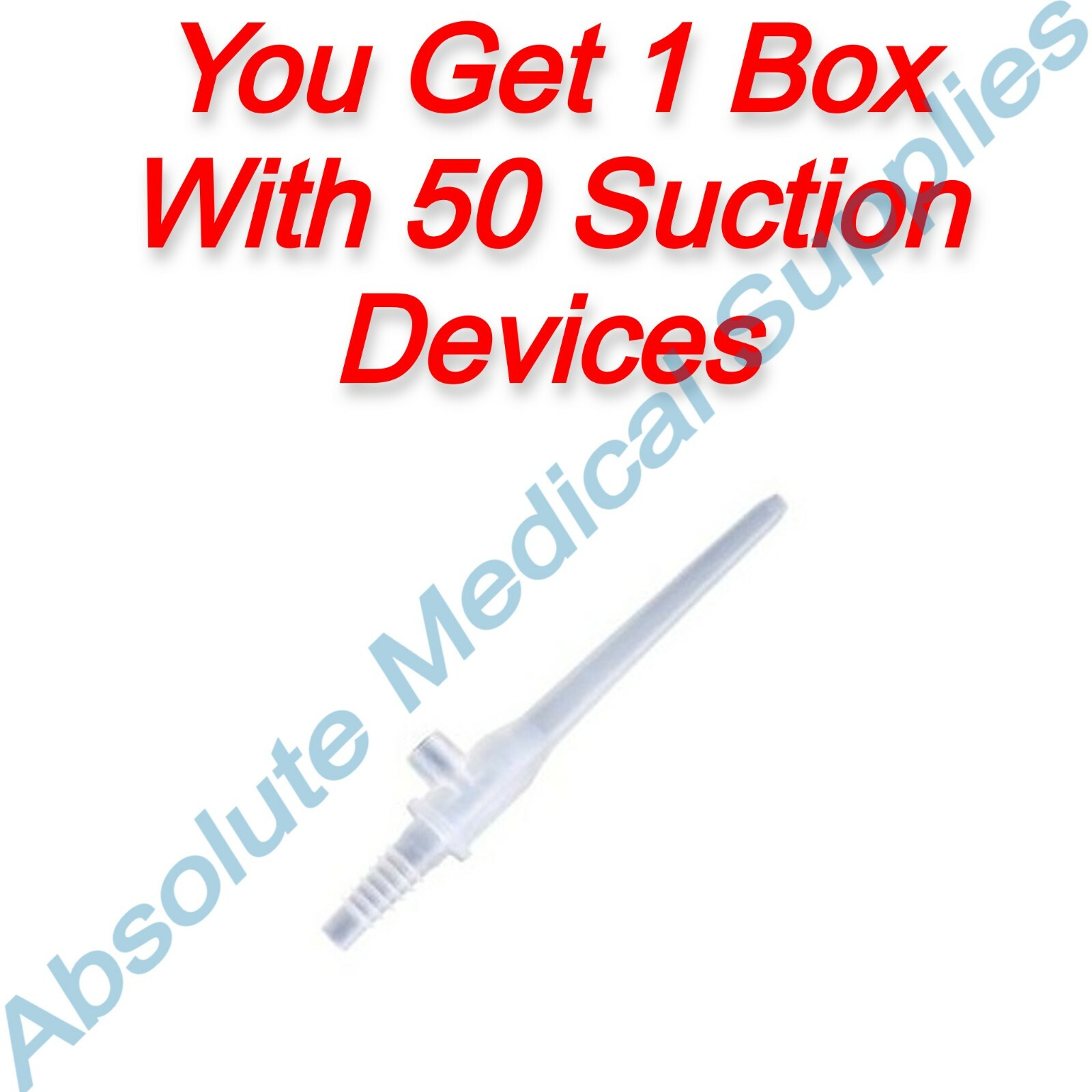 *50-Pack* NeoTech Little Sucker Oral And Nasal Suction Device Standard N205