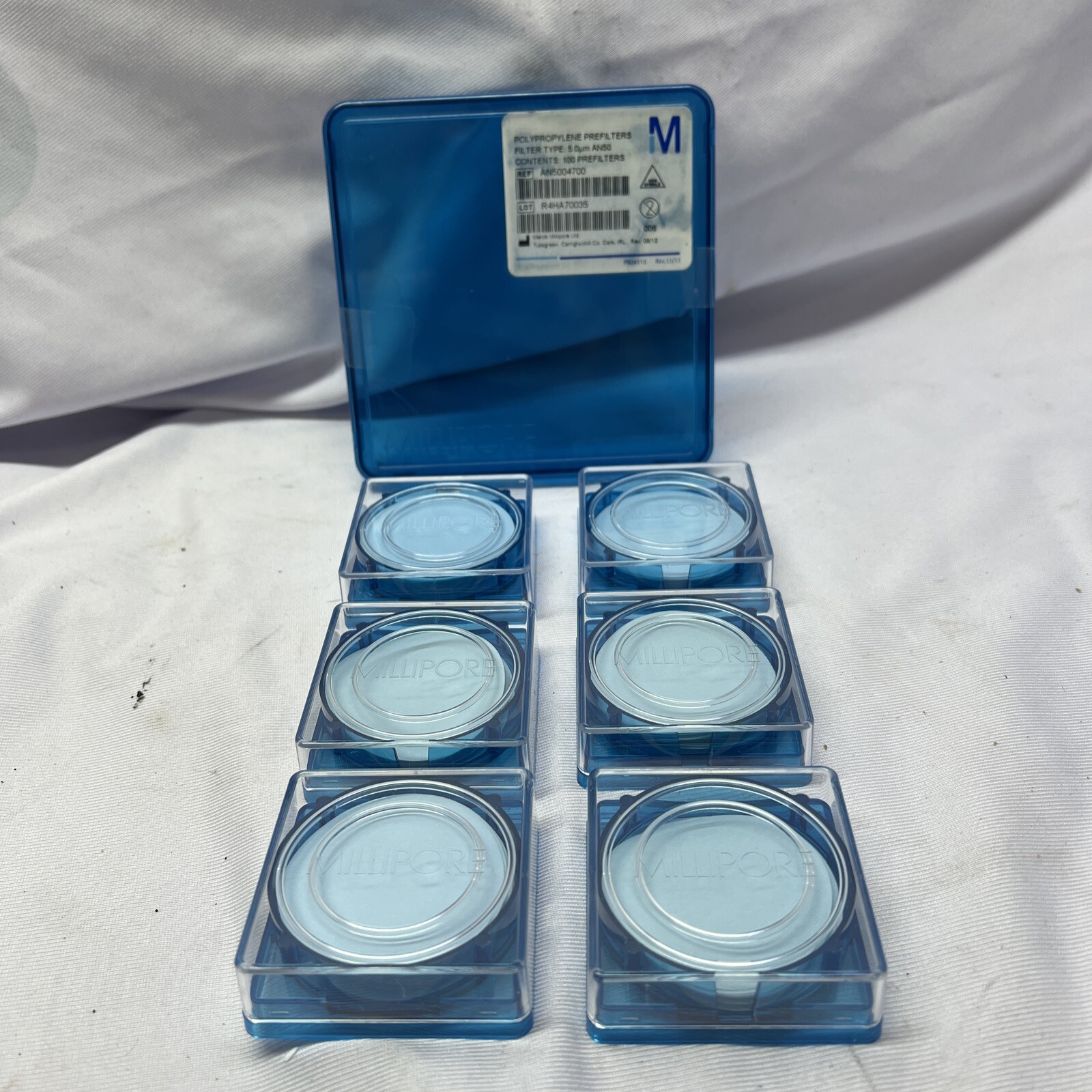 ✅ MILLIPORE AN5004700 POLYPROPYLENE SCREENS FILTERS 5.0 um PP 100 Plus COUNT