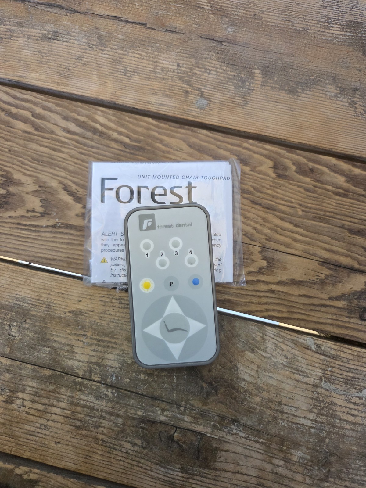 FOREST DENTAL Touchpad Assembly For 3800/3900 Chair PN: 3914-046-G-OTC