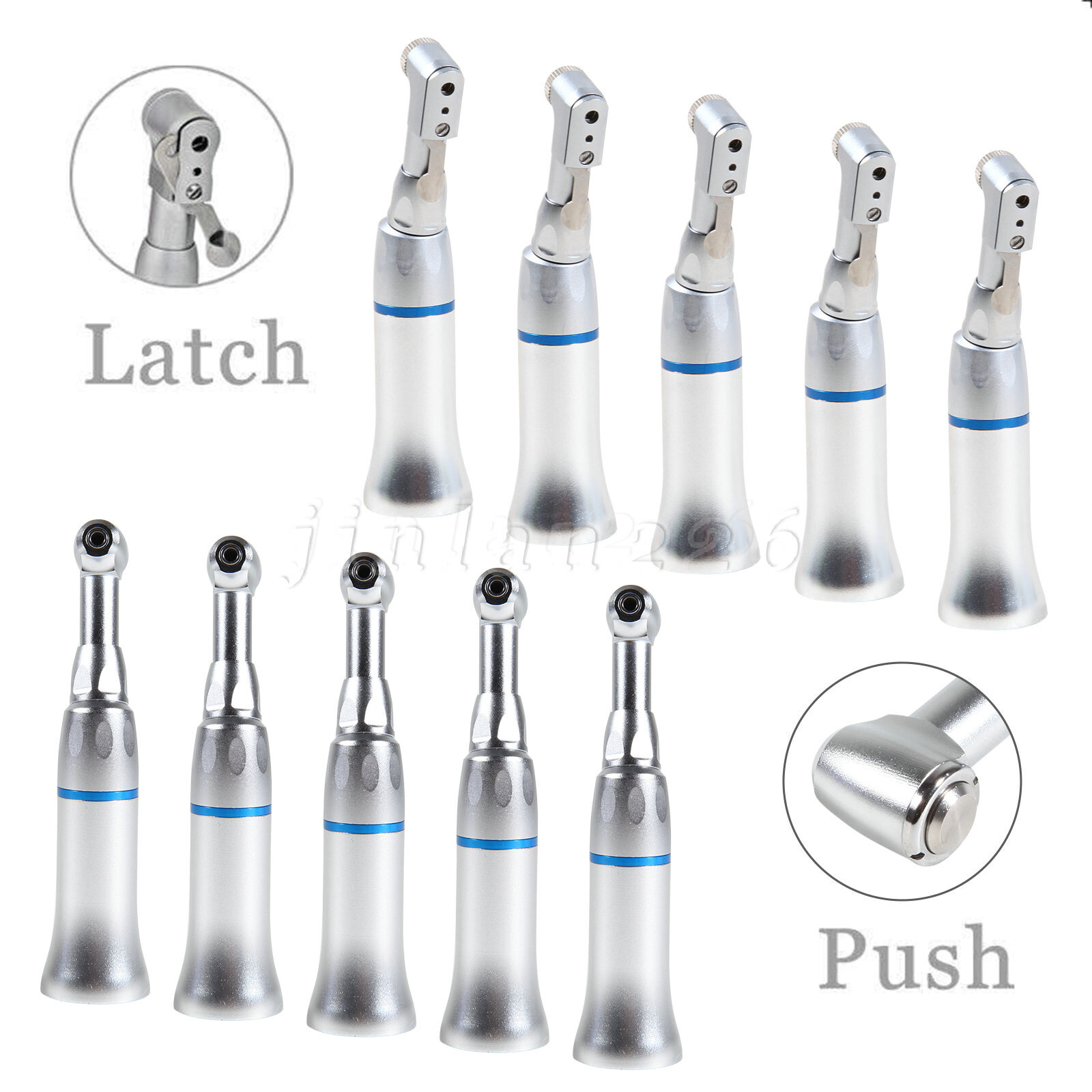 Dental low speed handpiece E-type push button/ latch contra-angle NSK Style EX