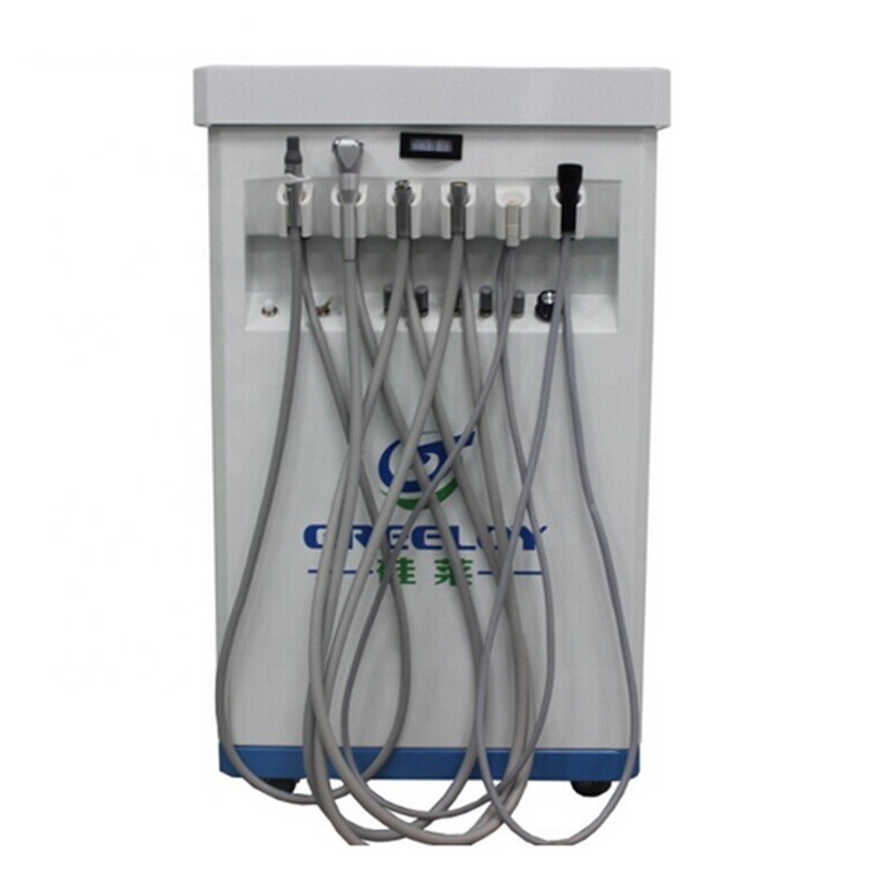 Dental Delivery Cart Unit GU-P209 with Air Compressor LED Curing Light Scaler 2H
