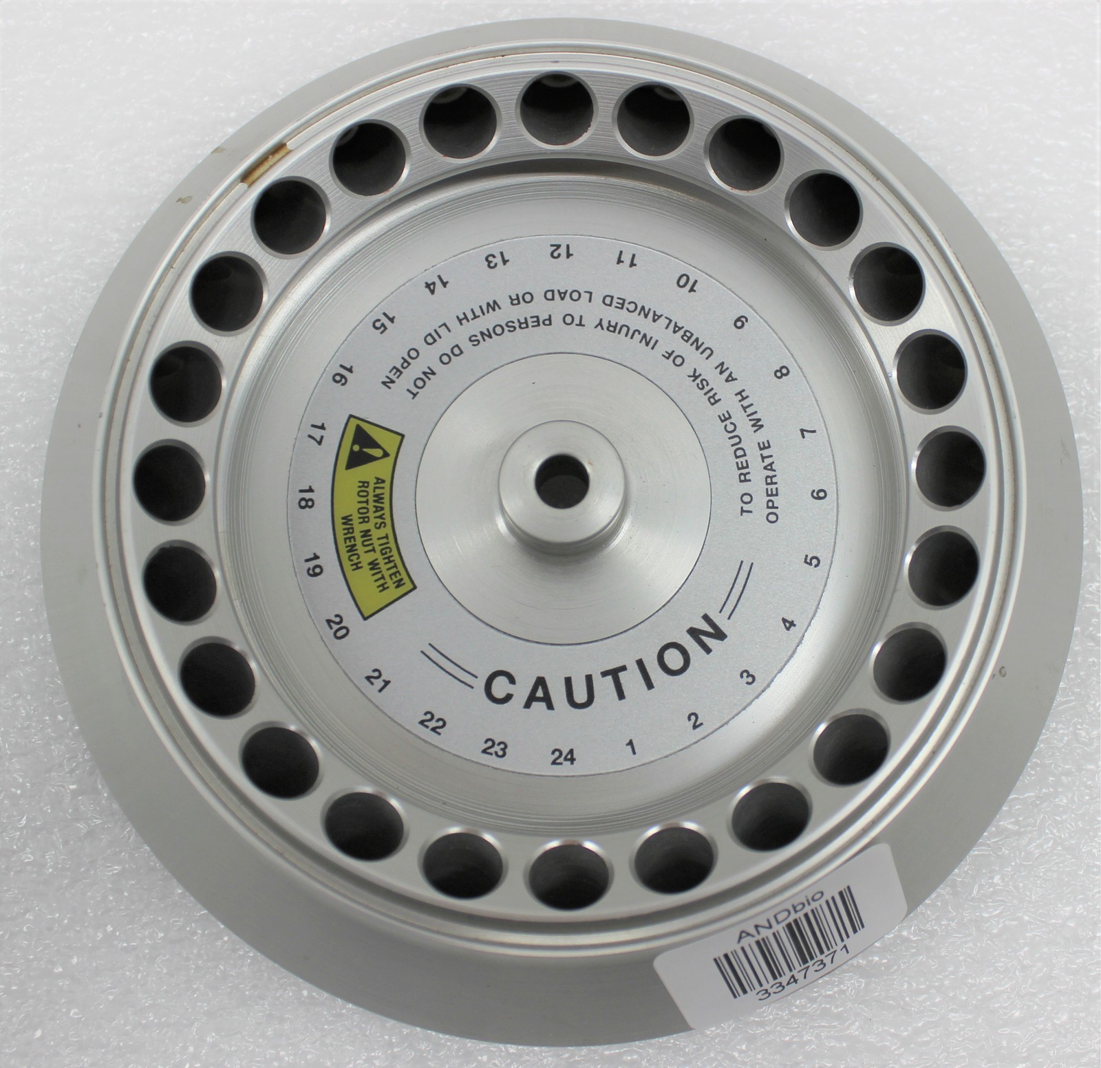 Unknown 24 Place Rotor for Spectrafuge 24D Centrifuge 24 x 1.5/2.0 (3347371)