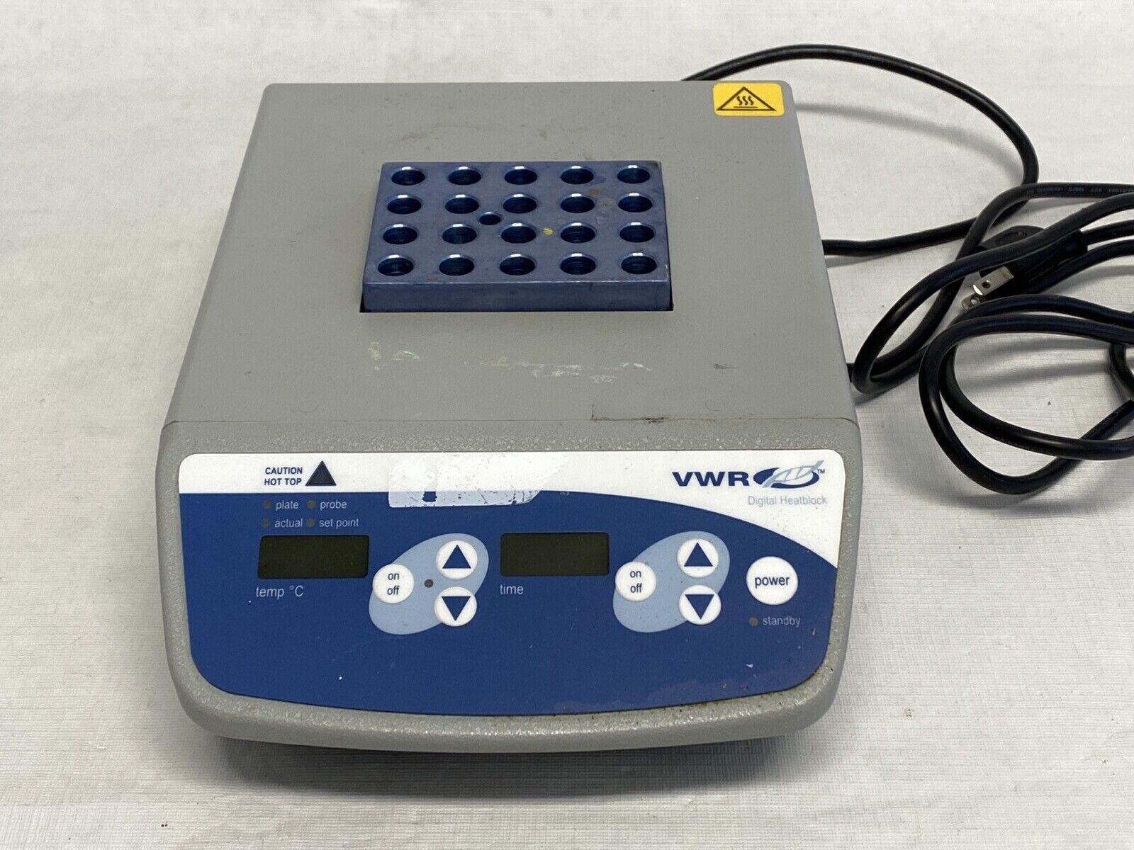 VWR Digital Dry Bath Block Heater 20-Place Heatblock 120V 110W 50/60Hz 12621-084
