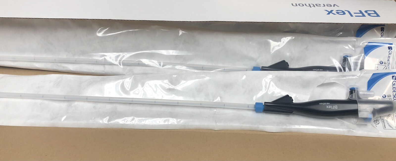 Lot of (5)Verathon BFLEX 5.0 (Single-Use) Bronchoscope 5.0 MM working channel