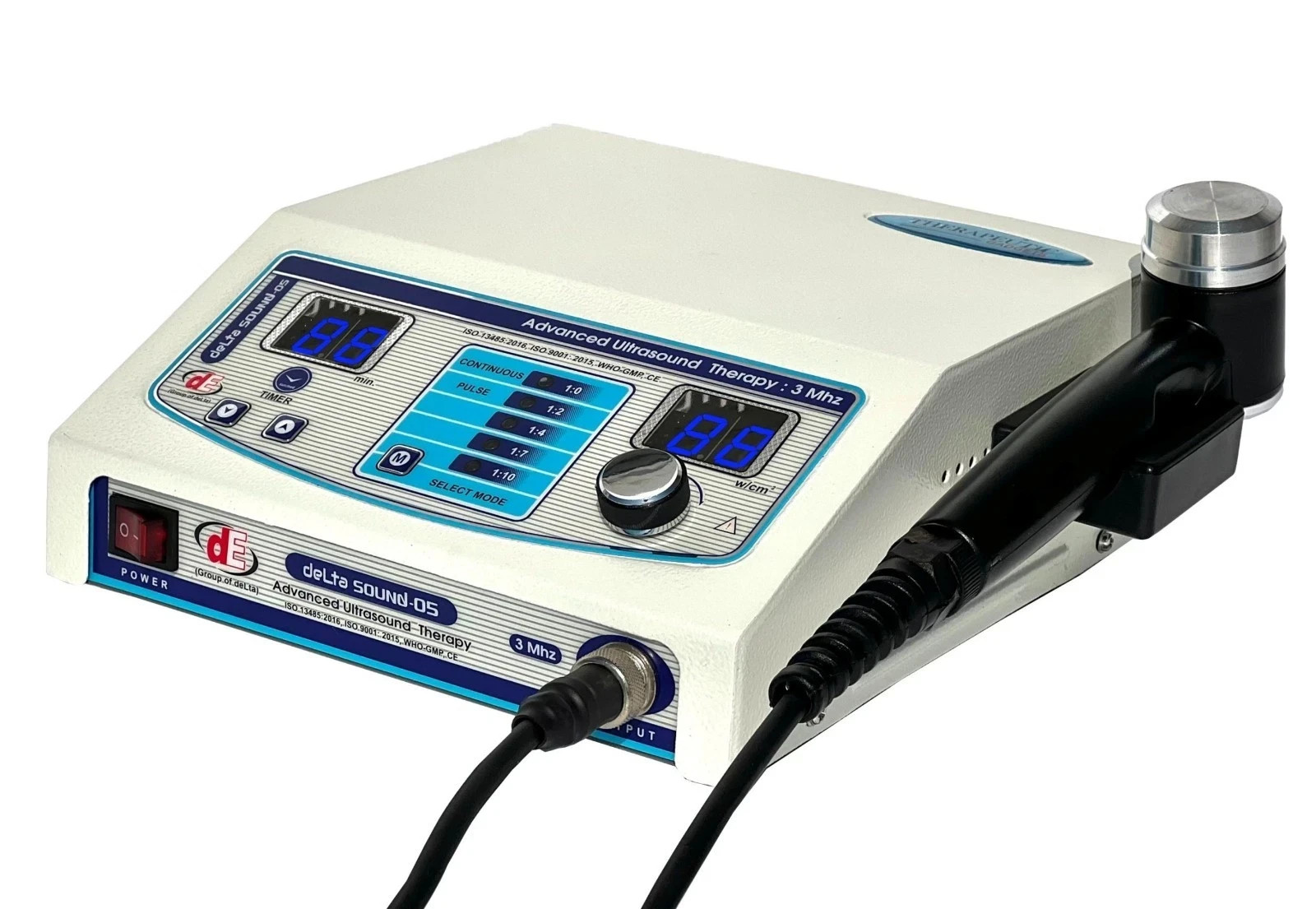 ! Branded Ultrasound Therapy Machine 3 MHz Delta S- 05 Machine*