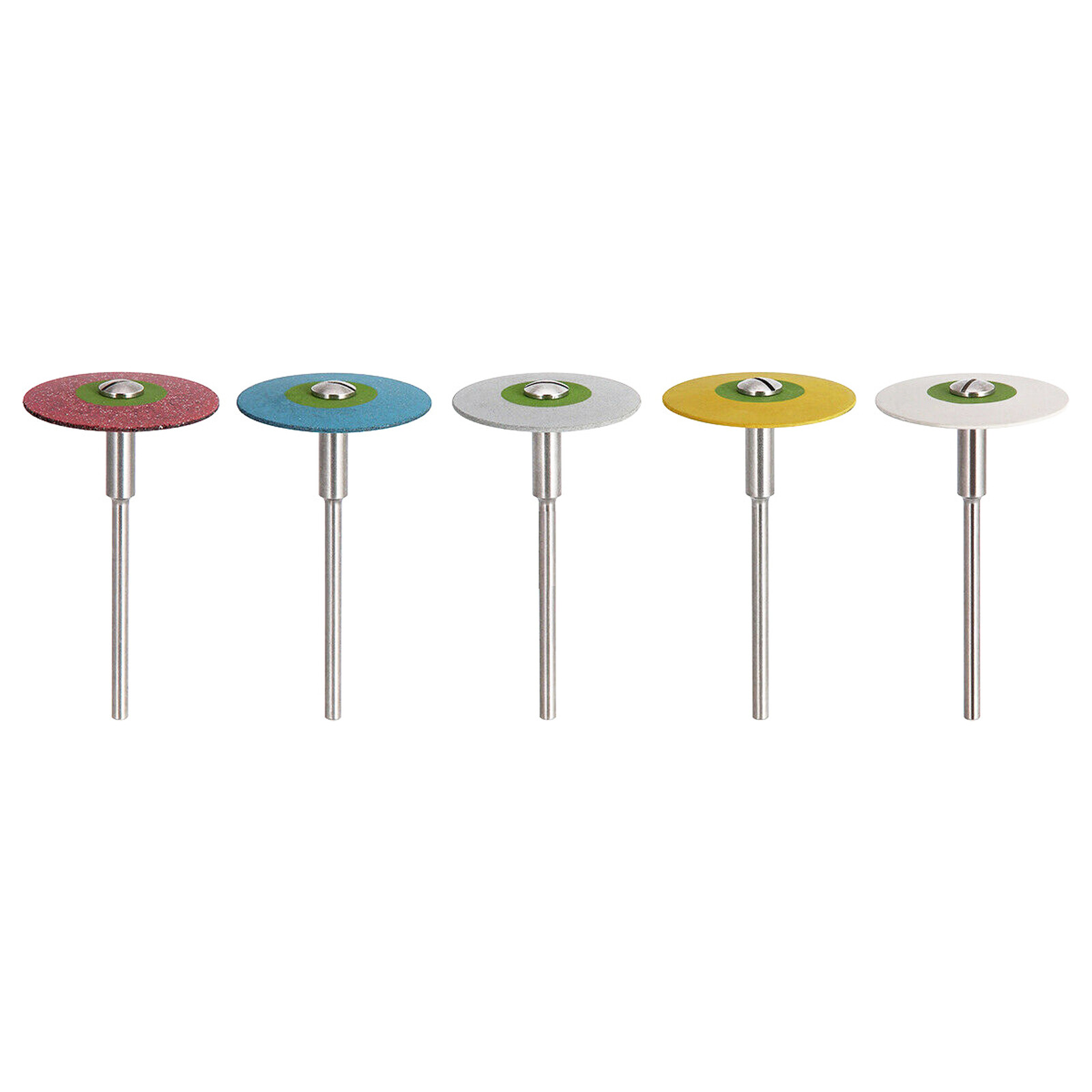 Dental Rubber Diamond Polisher Wheel Disc /Zirconia Porcelain Polish Burs HP