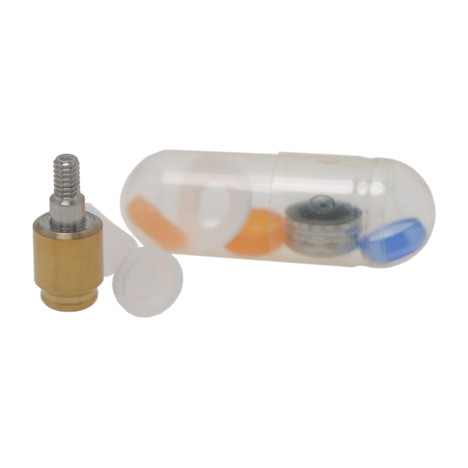 US Dental Overdenture Locator Abutment & Male Cap Kit for Zimmer Ø4.5mm Platform