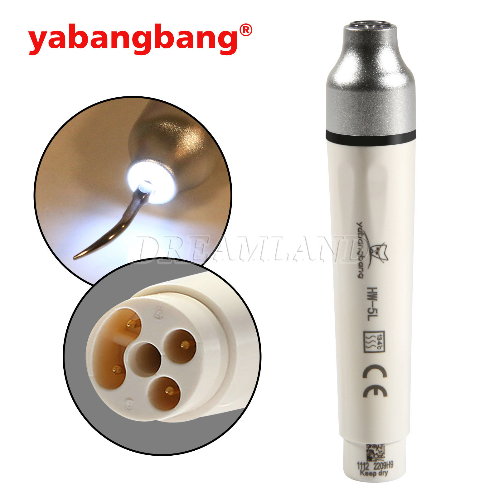 Dental Ultrasonic Piezo Scaler Bottles Fit EMS WOODPECKER / Detachable Handpiece
