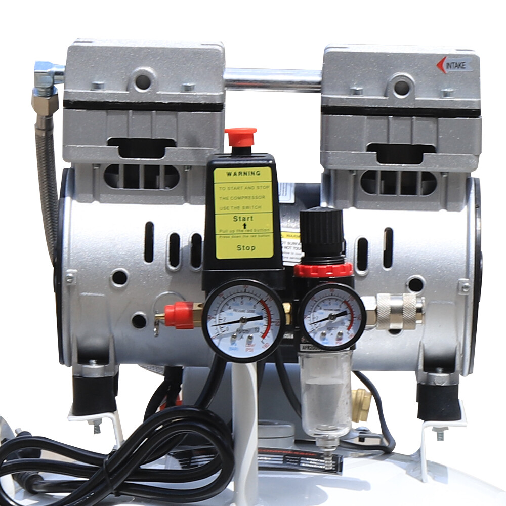 40L Oil Free Oilless Dental Medical Air Compressor 165L/min 115 PSI