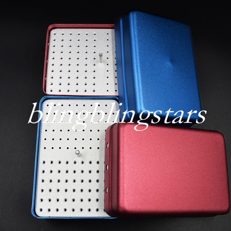 120 Holes Dental Burs Holder Endo Files Stand Disinfection Box Endo Accessories