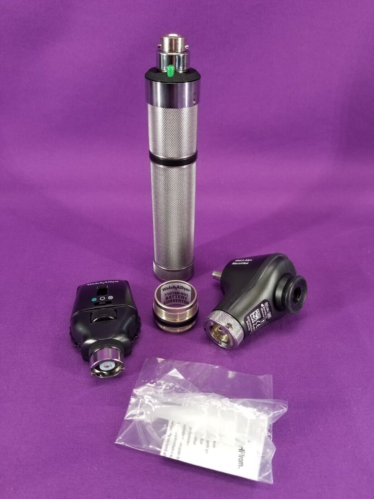 Welch Allyn Set LED MacroView Otoscope & Ophthalmoscope