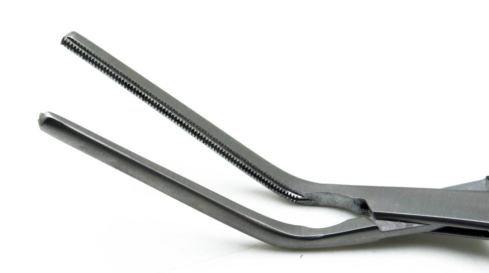 Set of 3 DeBAKEY Pediatric 5″ Multi-Purpose Clamp Angled Forceps Instruments