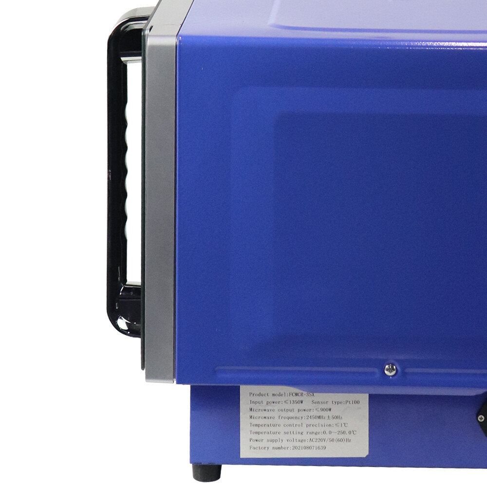 Lab Microwave Reactor Continuous Chemical Radiation Oven 2450MHz±50Hz 250℃ 110V