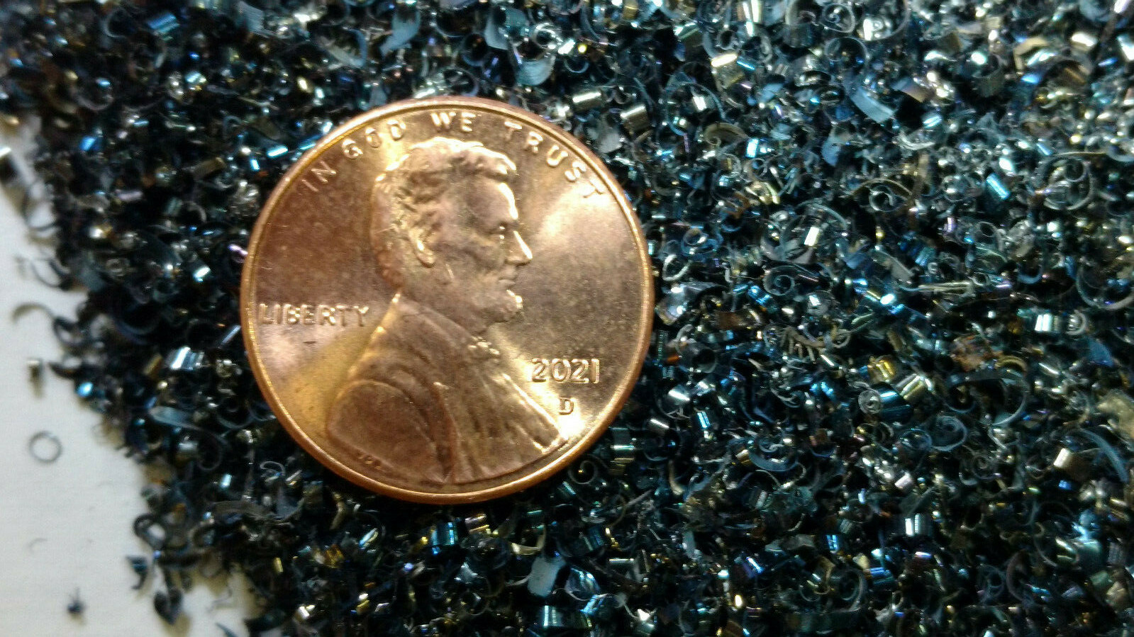 Steel Shavings Metal Filings Arts, Crafts, Models, Orgone 1LB (medium blend)