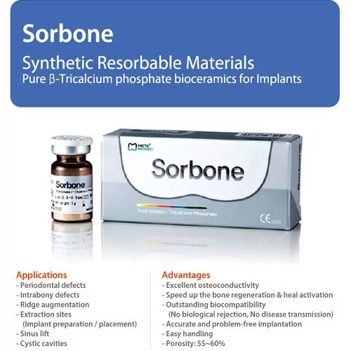 Meta Biomed Sorbonne Bonne Graft Material Synthetic Resorbable Materials 1gm