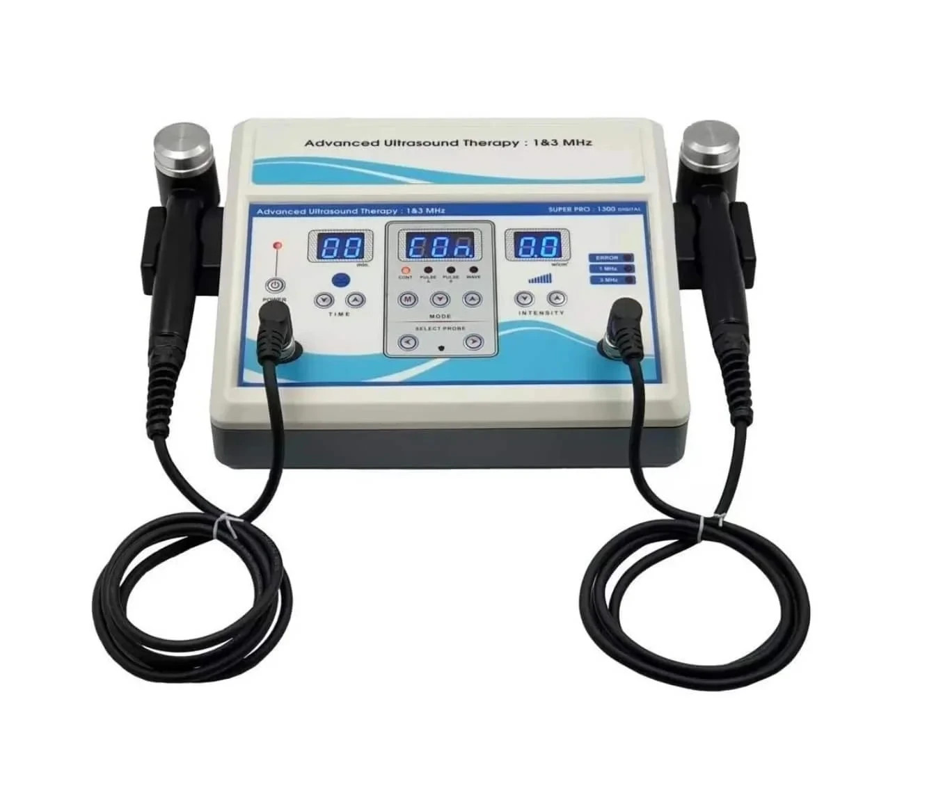 Dual 1 & 3 Mhz Ultrasound Therapy Physical Pain Relief Therapeutic Machine