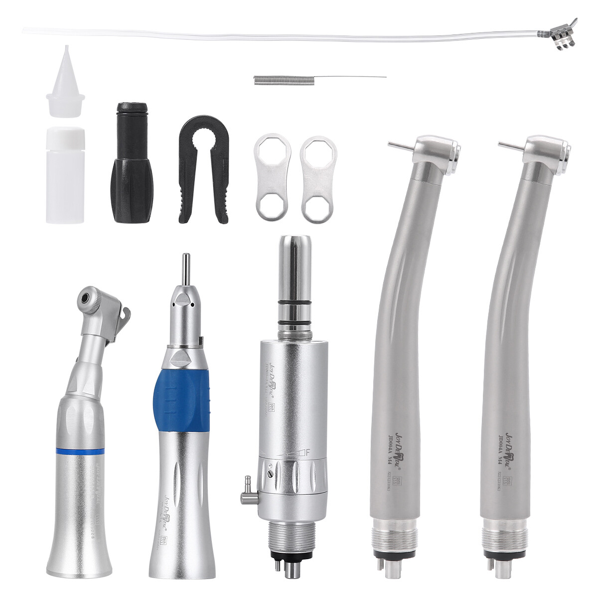 Portable Dental Turbine Unit Air Compressor/High&Low Speed Handpiece Kit 2/4Hole