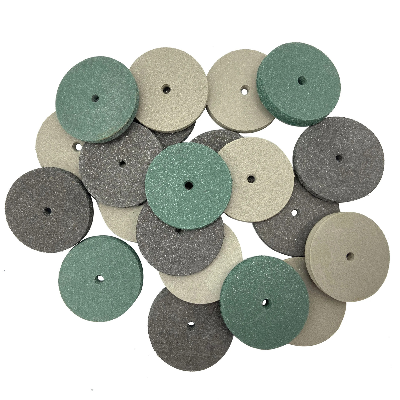 40pcs Rubber Polishing wheels Dental Jewelry Rotary Tool Polisher mixed colors