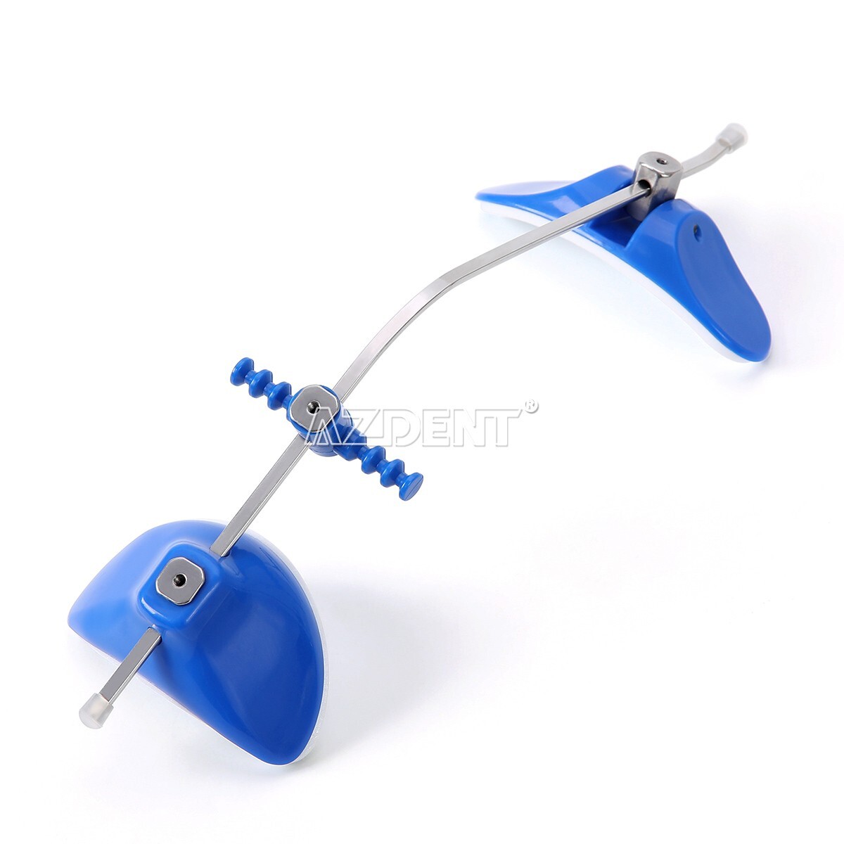 AZDENT Dental Orthodontic Forward Pull Headgear Single Lever Adjustable Blue