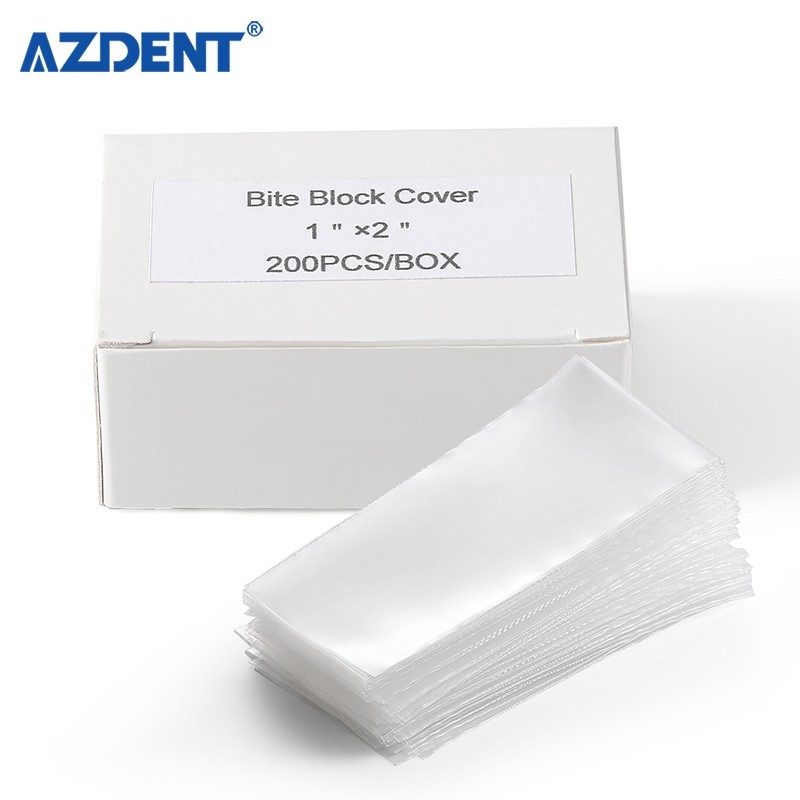 1000Pcs Disposable Dental Panorama Bite Block Cover Sleeves Film Protective Film