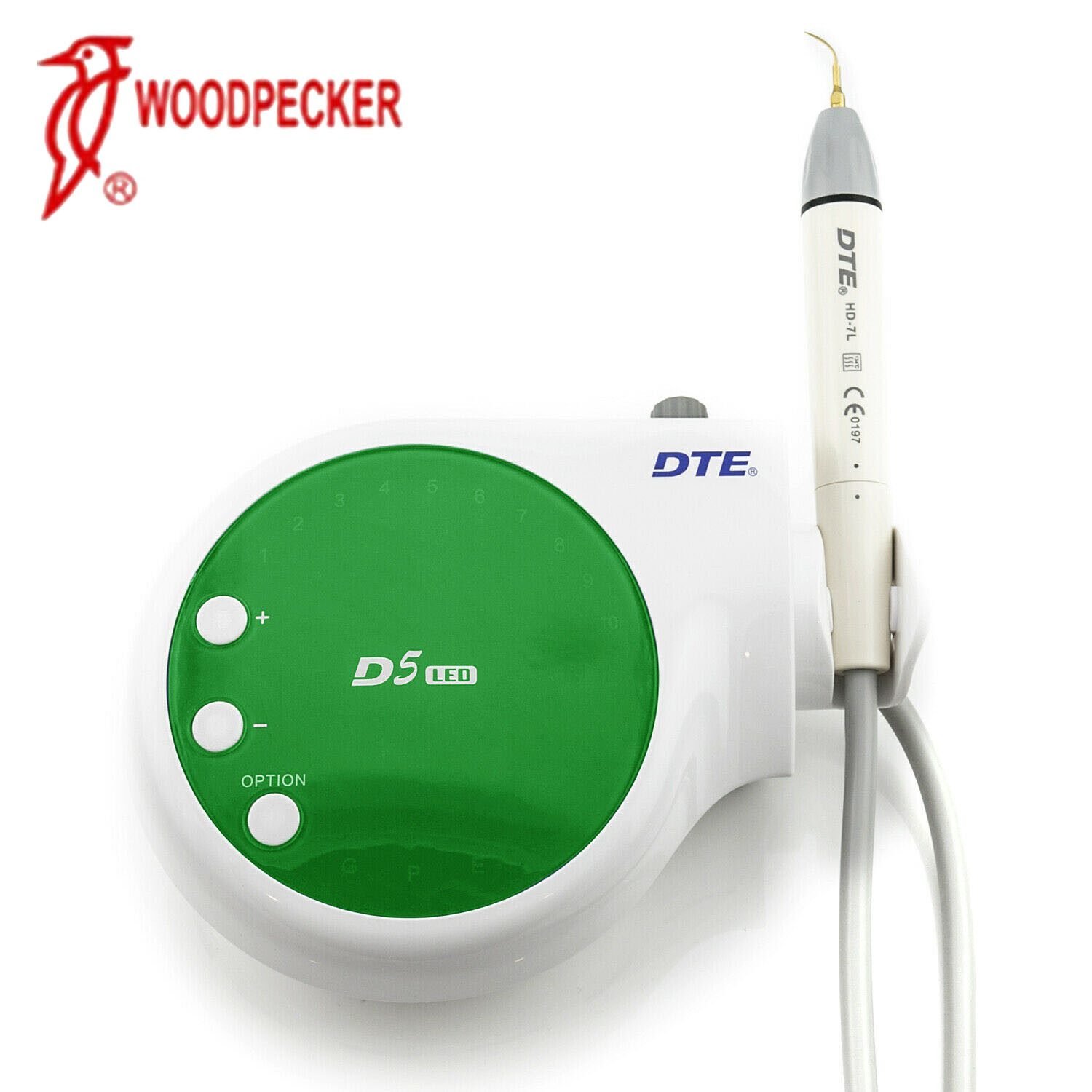 Woodpecker Dental DTE D5 LED Ultrasonic Piezo Scaler Cavitron Handpiece Warranty