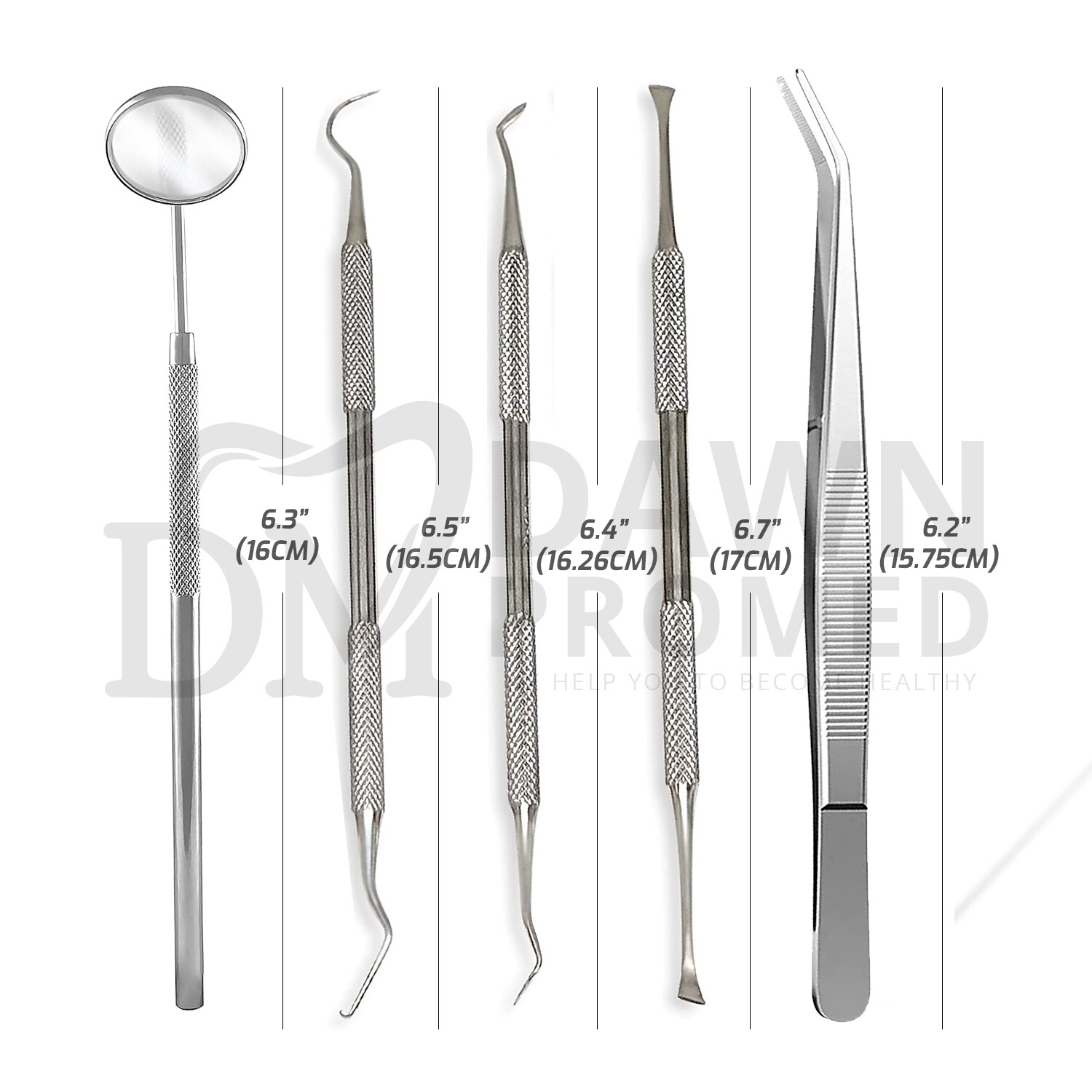 Dental Teeth Cleaning Kit Dentist Floss Plaque Remover Oral Care Inst German Gr