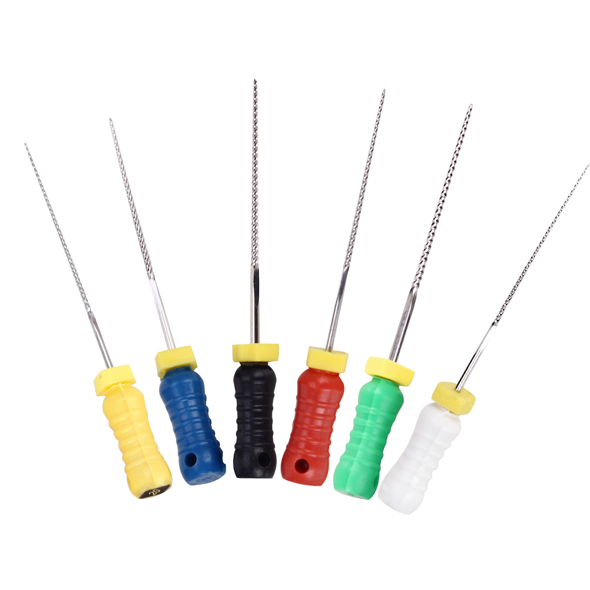 Dental Endo Root Canal Files Stainless Steel K-Files Hand Use 25/21mm AZDENT