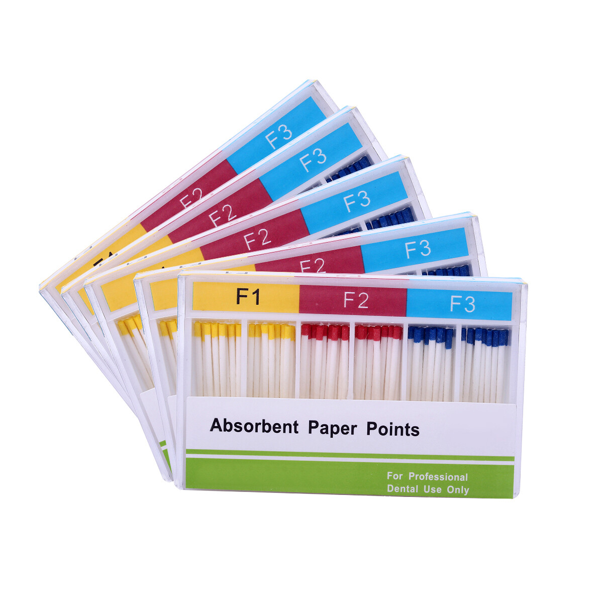 AZDENT Dental Endo Absorbent Paper Points/Gutta Percha Points Taper F1 F2 F3