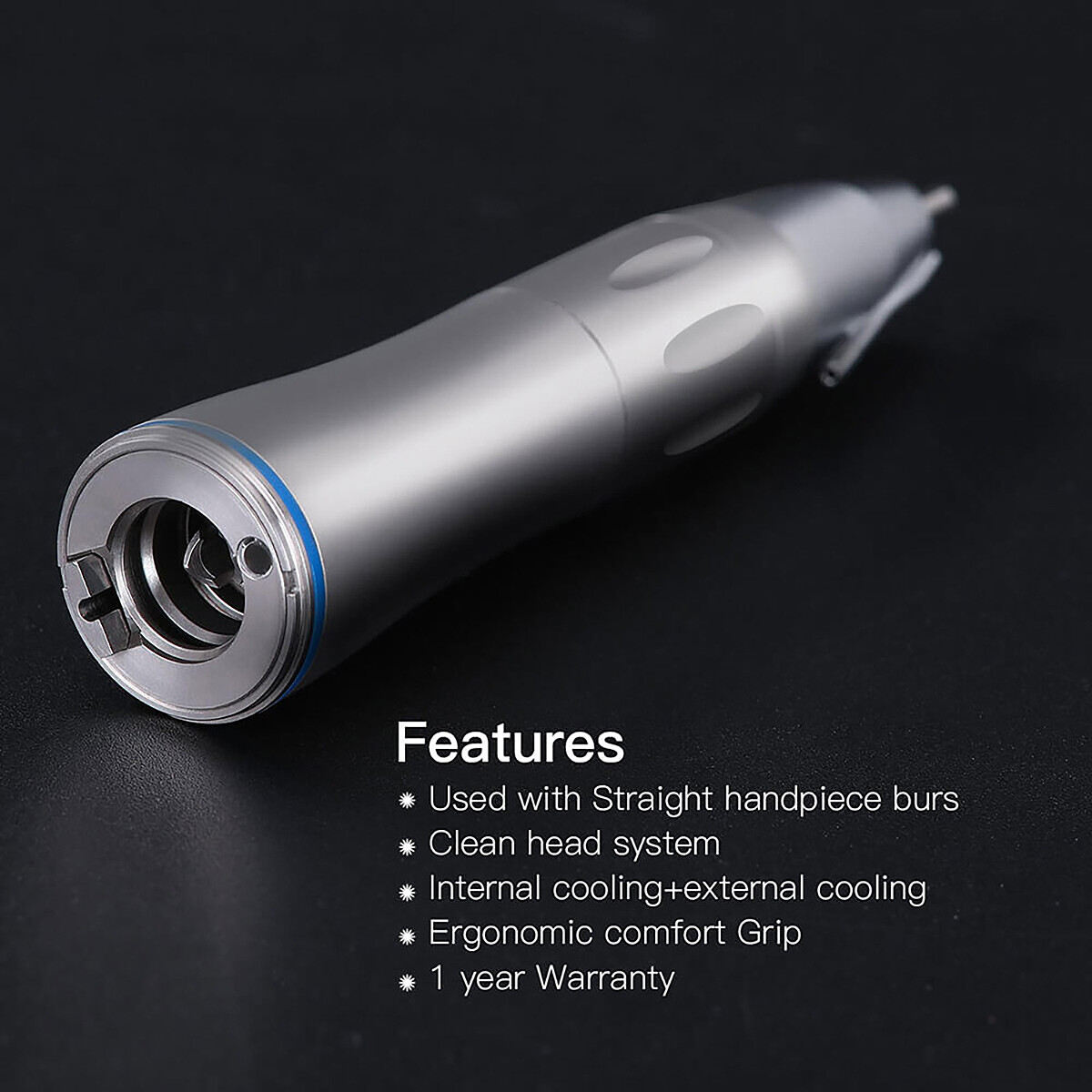 Brushless Dental LED Electric Micro Motor +1:1 Straight External for Practice