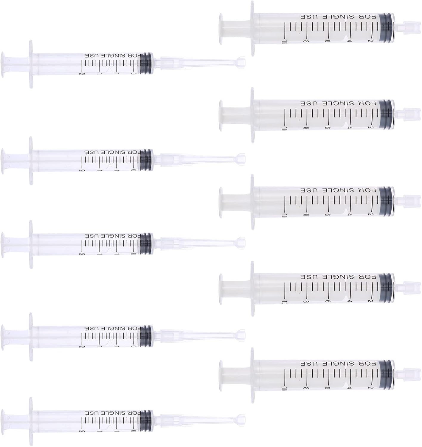 Sealed Syringe Perfume Dispenser 10 Pack Liquid Transfer Syringes for Perfume Re