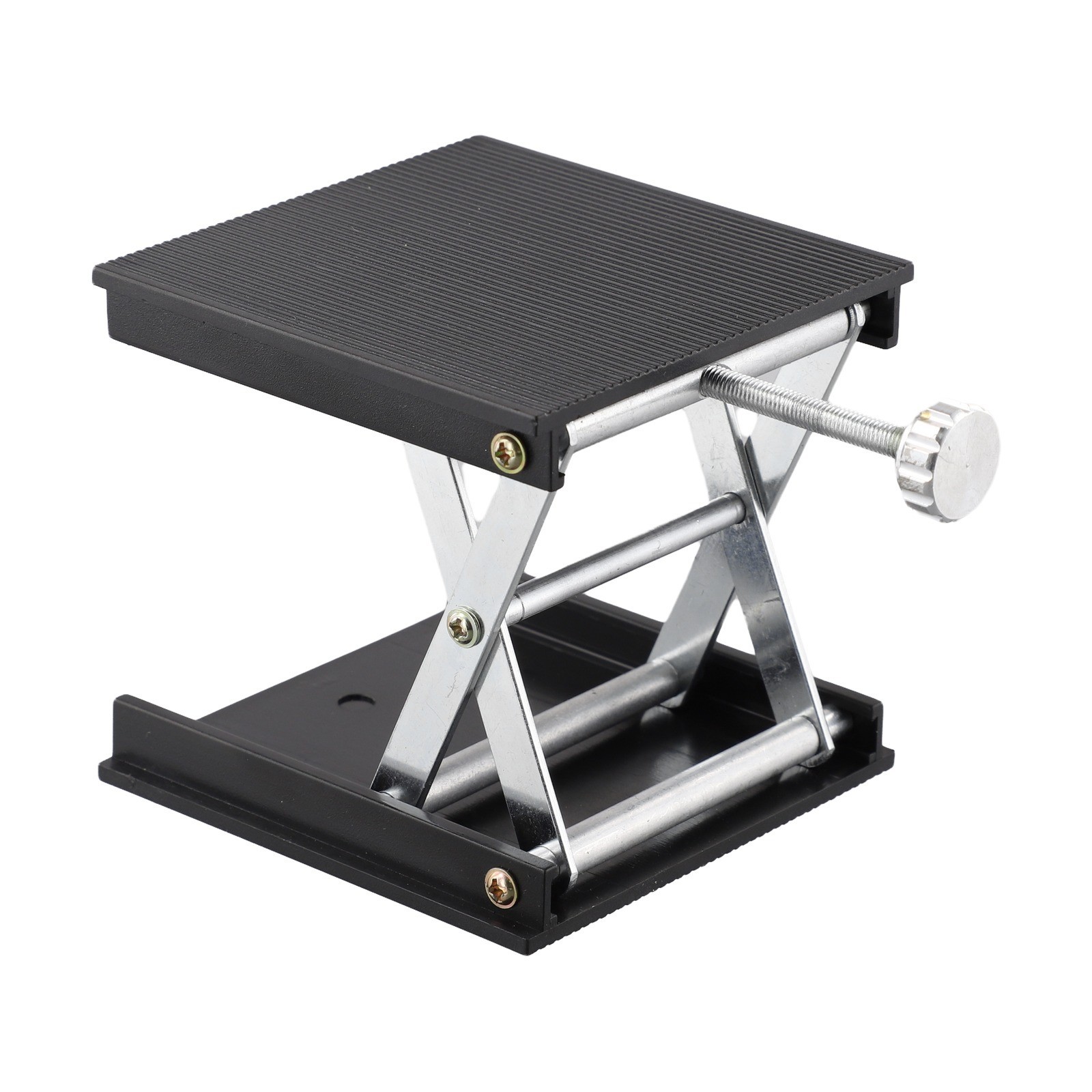 Black Plastic Lift Table for Stable Performance in Physics Experiments