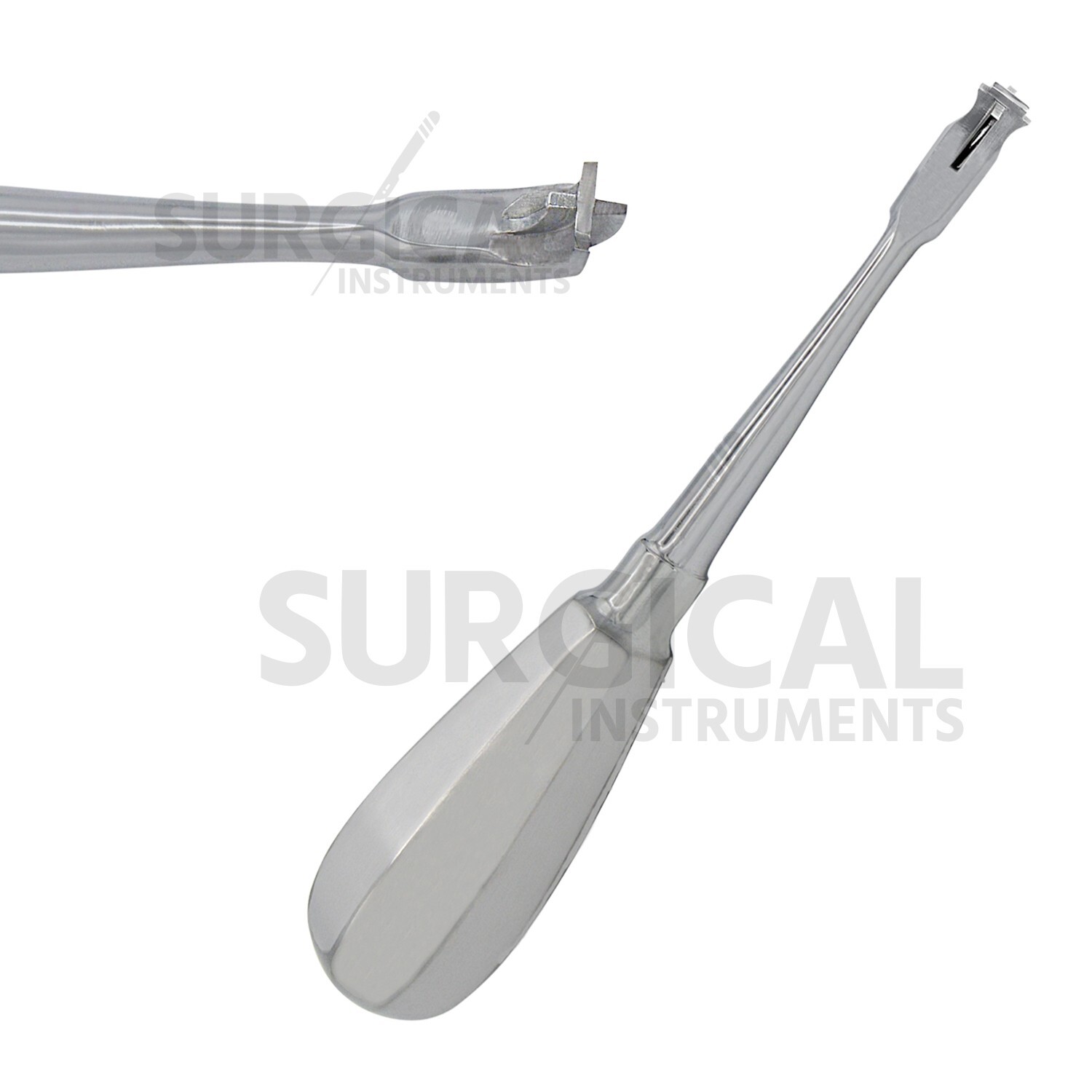 Offset Crown Splitter Remover Elevator Handle Dental Stainless German Grade