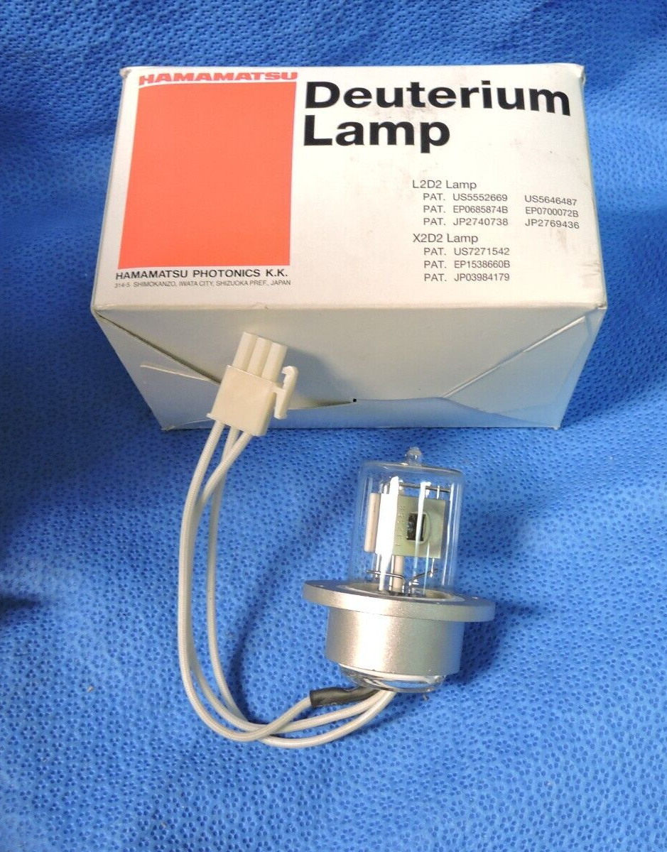 Hamamatsu L6923-01 Deuterium L2D2 Lamp / Thermo Fisher Detector / Agilent Waters