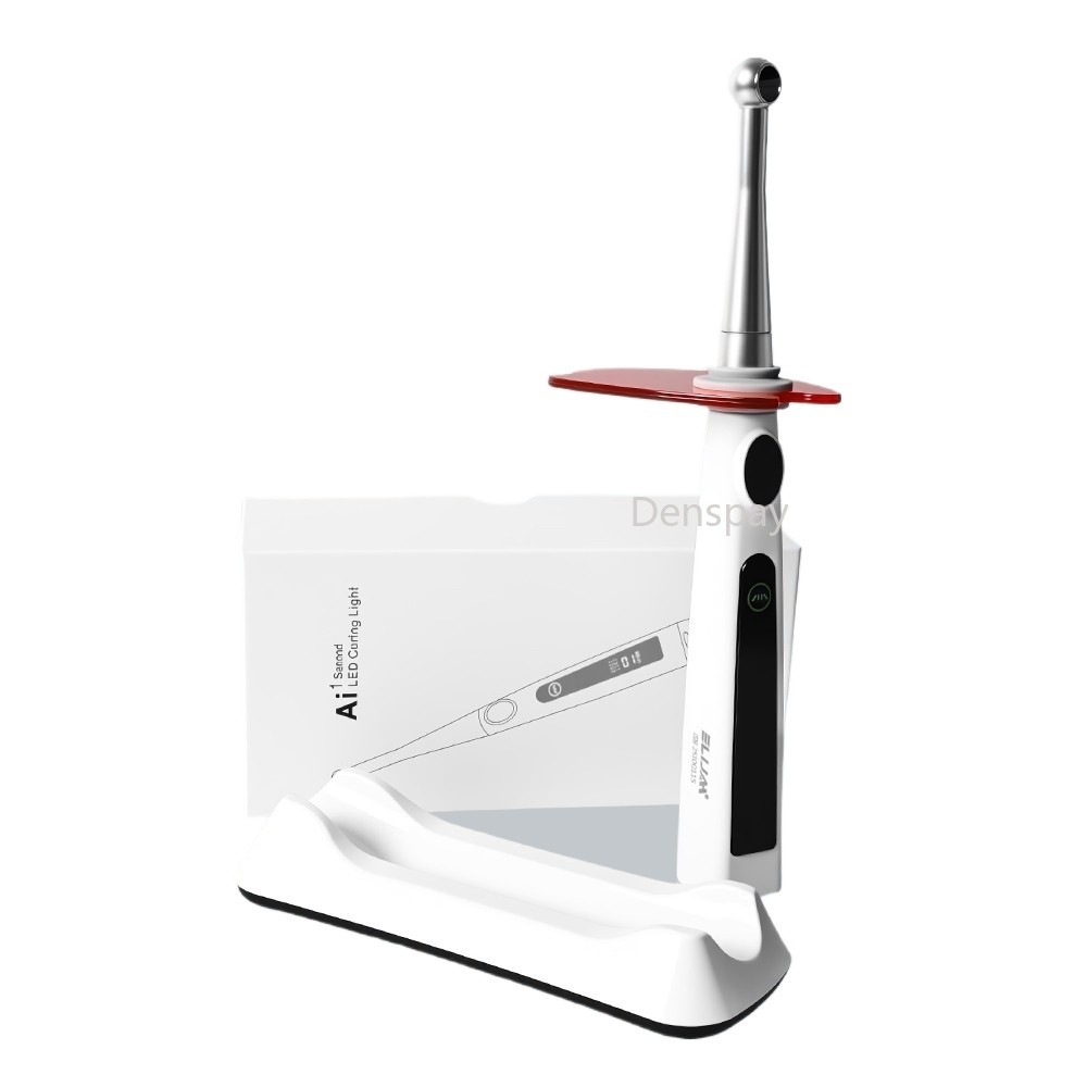 Dental Light Cure Lamp Cordless Metal Head LED 1S Dental Curing Light 4 Modes