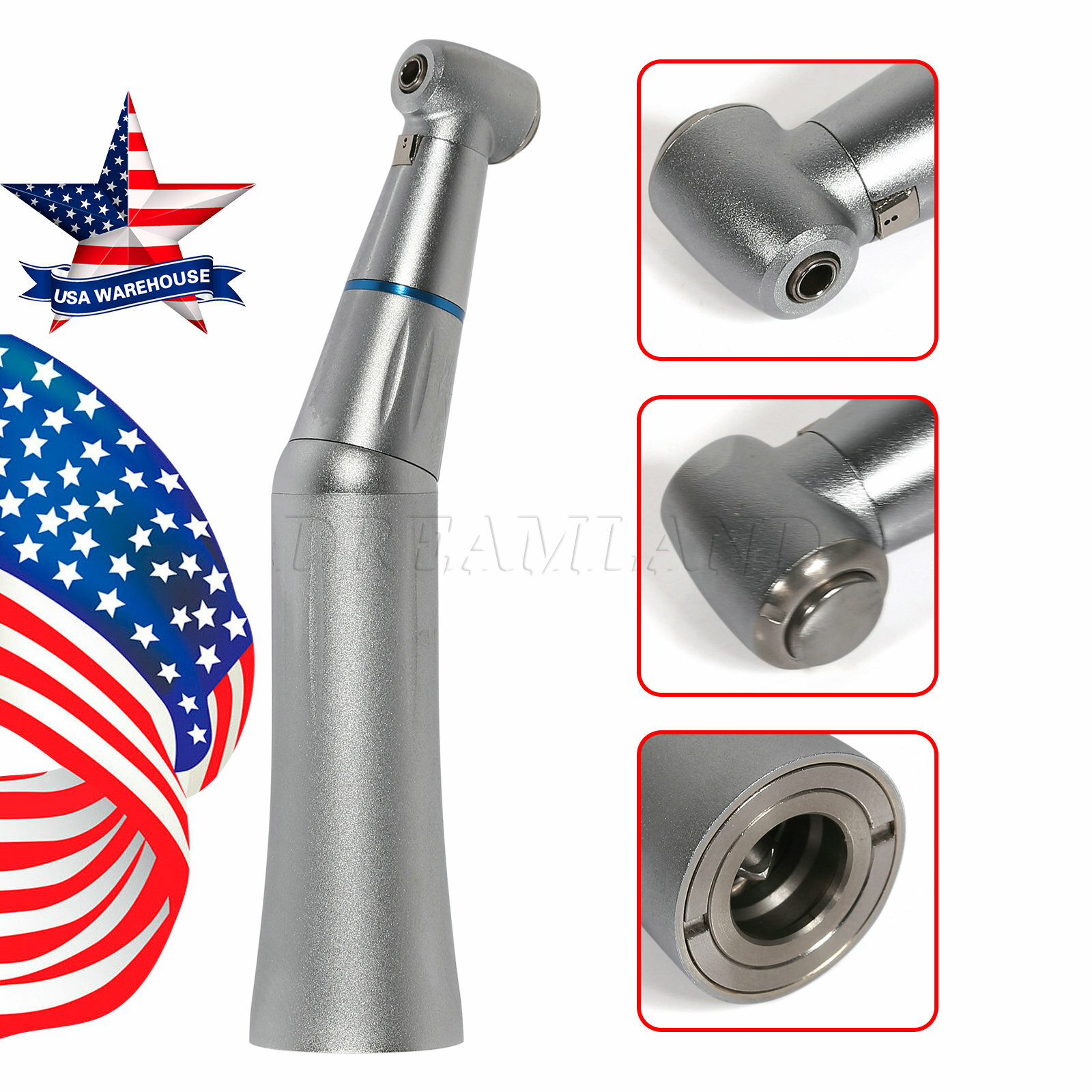 Dental Low Speed Push Button Handpiece Inner Water Spray 4H EI4 EI 1/10