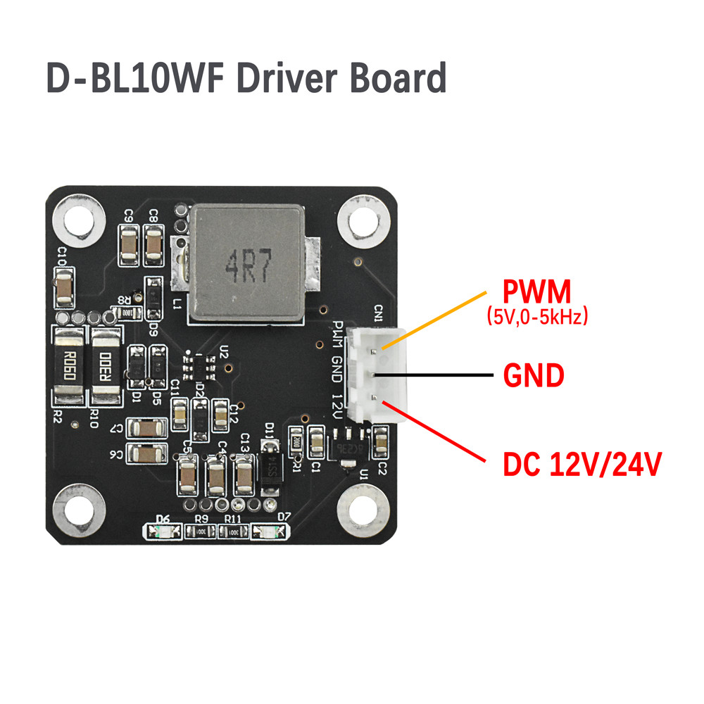 80W Blue Laser Driver Board for CNC Laser Engraver Cutter Module Head 12V 24V