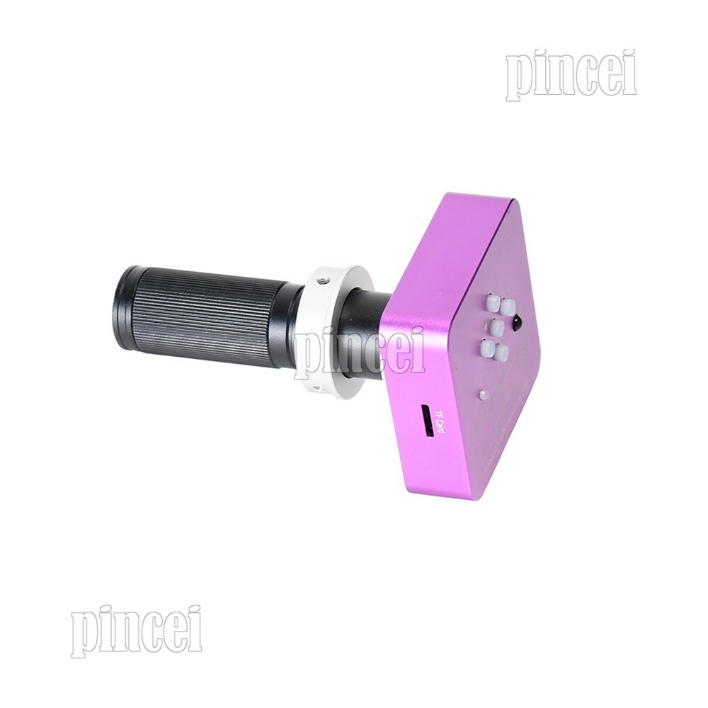 NEW 51MP Digital Microscope Camera w/ 150X C Mount Lens 11.6″ LCD Metal Stand