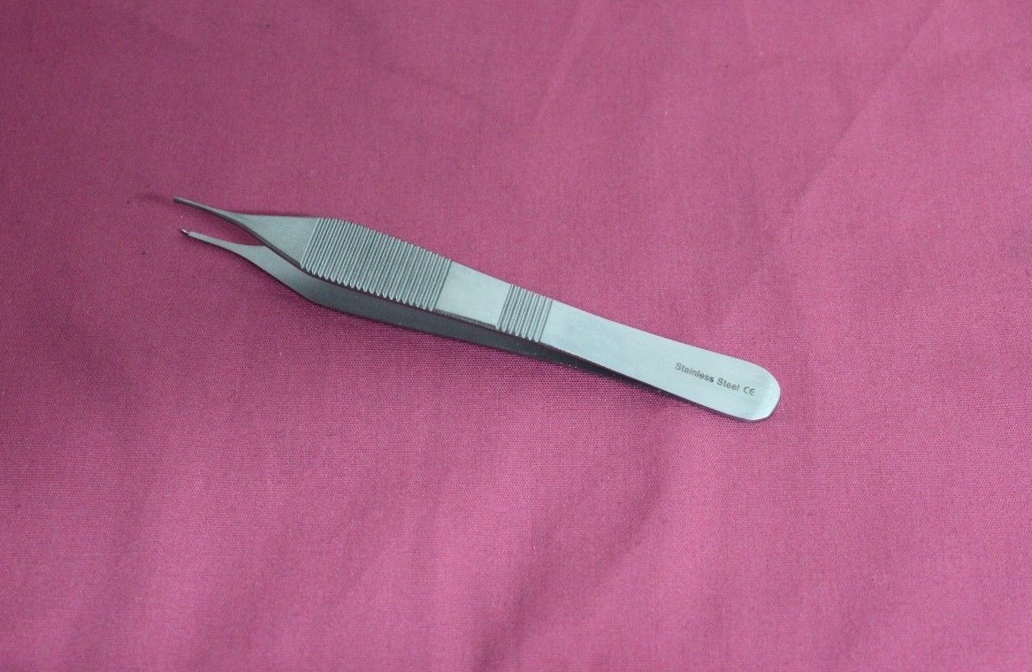 OR Grade Adson Micro Tissue Forceps 1X2 Teeth 4.75″ Surgical Dental Instruments
