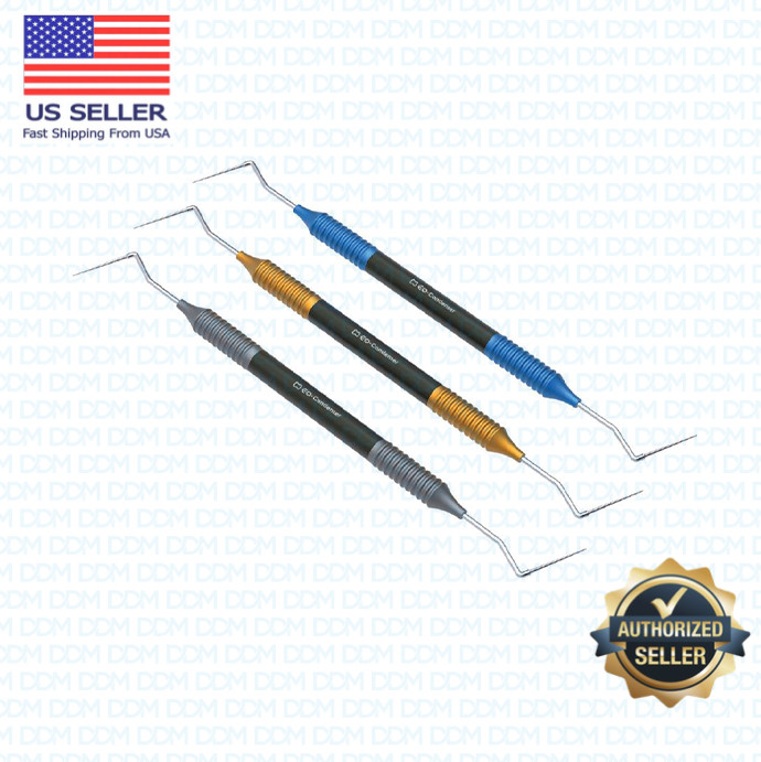 Meta Biomed EQ Condenser Dental Endodontics Obturation Hand Plugger Set